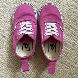 Pink Vans, size 7 for toddlers